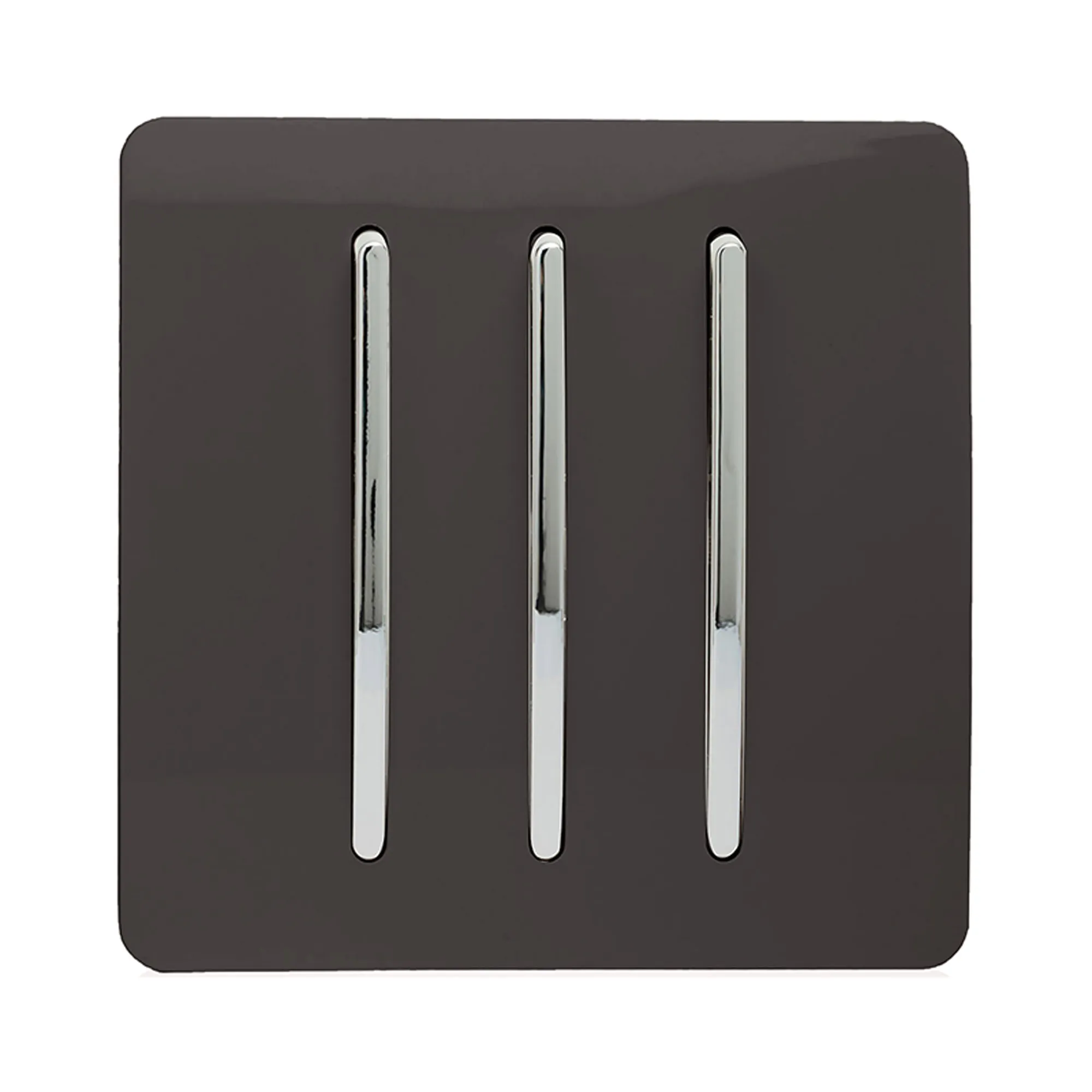 ART-SS6DB  3 Gang 2 Way 10 Amp Rocker Dark Brown